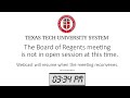 May 13, 2021 | Board of Regents Meeting