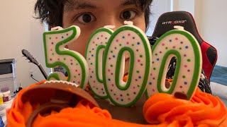 登録者5000人ありがとうございます！的な感じでケーキ食うだけ