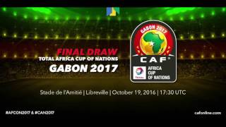 Draw for Total Africa Cup of Nations, Gabon 2017 - ARABIC screenshot 1