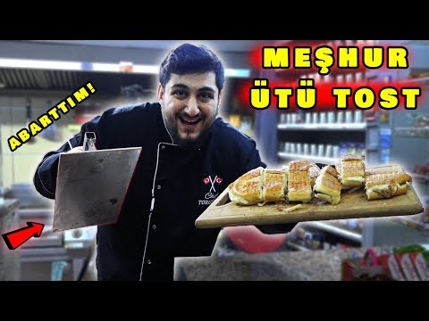 SANAYİDE ADANA ÜTÜ TOST Yapmak ve Yemek!(TOSTÇU MARGARİN)