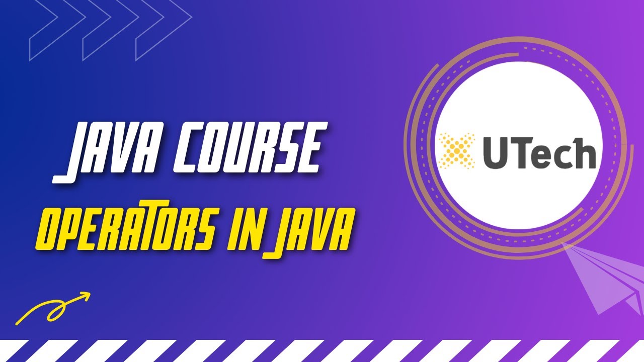 Operators in Java || Complete Java Course - YouTube