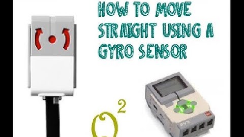 How to go Straight Using a Gyro Sensor