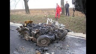 Жесткие аварии и ДТП 2017 №4
