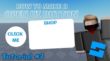 How to make a button that opens and closes UI | Tutorial #7 | Roblox Studio