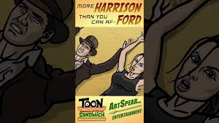 Indiana Jones And The Harrison Fords - Toon Sandwich #Shorts #Indianajones #Harrisonford