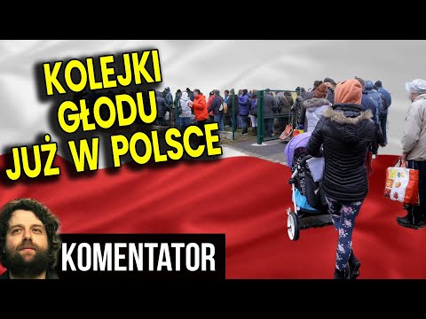 Kolejki Głodu już w Polsce! Ludzie Nie Mają CO JEŚĆ Bo Gospodarka Zniszczona Analiza Komentator Ator