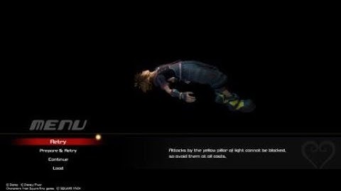 KINGDOM HEARTS Ⅲ - Xion Guard Fail