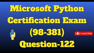 python certification exam Question-122 Net Worth