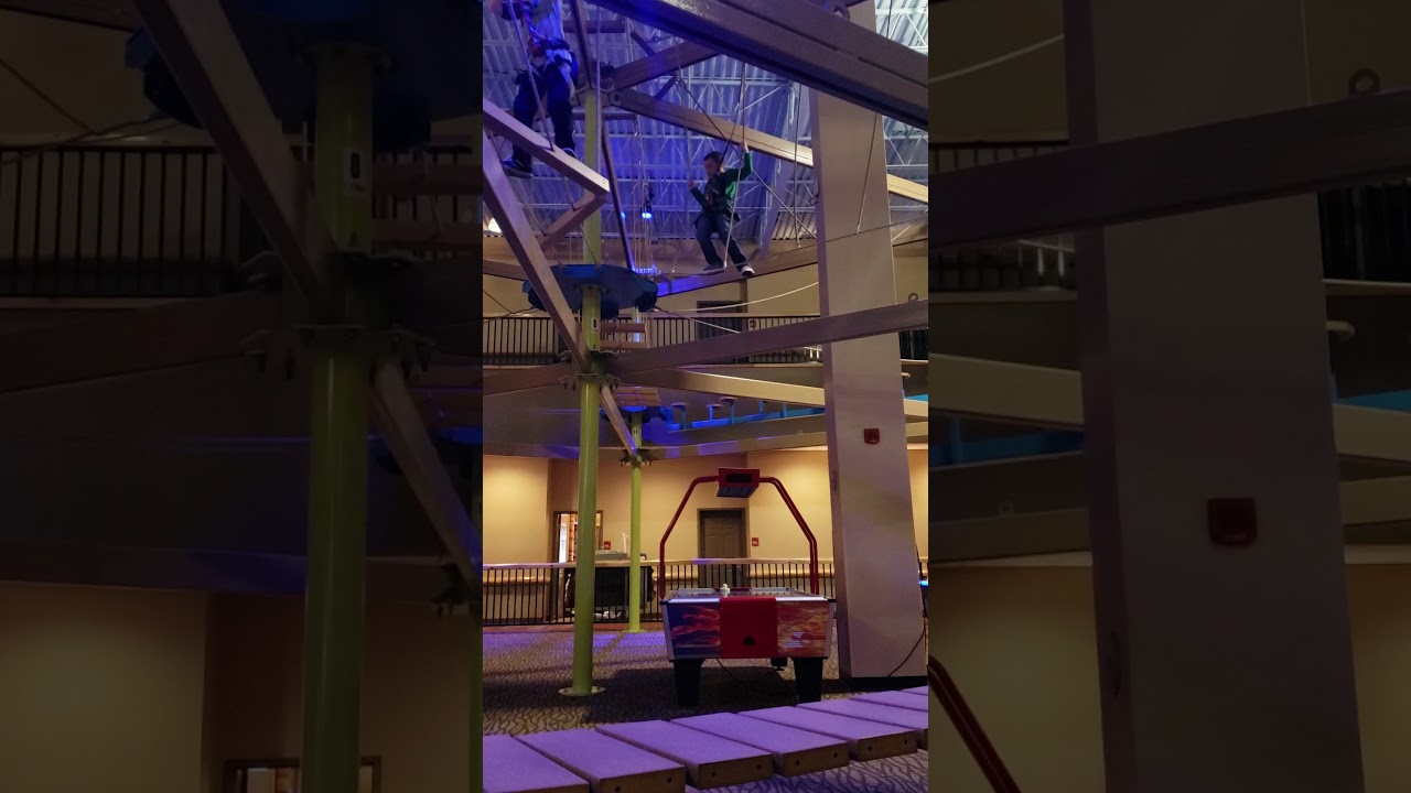 Rope Course Great Wolf Lodge 2019 YouTube
