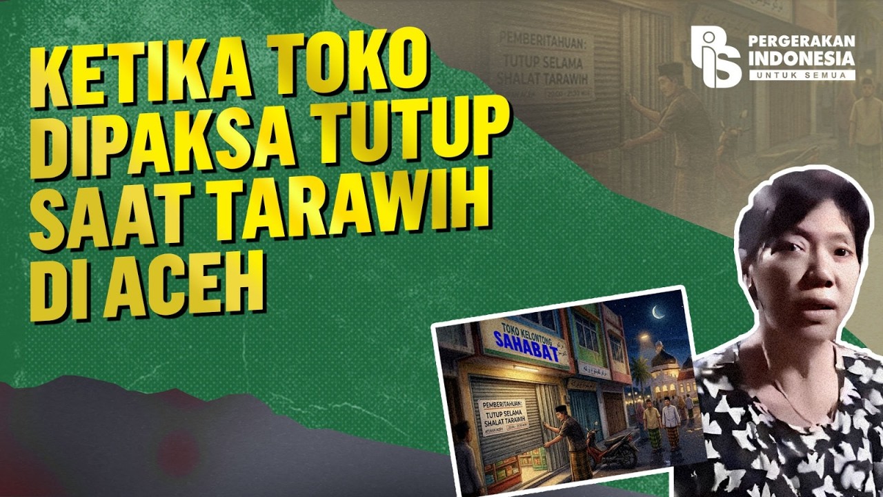 Ketika Toko Dipaksa Tutup Saat Tarawih di Aceh