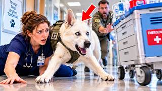 “That Blind K9 Is Finished,” He Said—Then the Rookie Nurse Let Him Choose… and He Saved Her