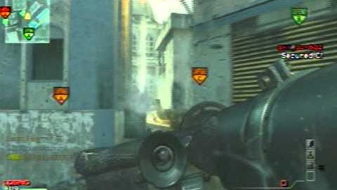 Call OF Duty:MW3 Javelin TRIPLE KILL!