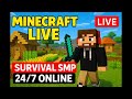 🔥 Minecraft Hindi LIVE | Survival SMP | Building Epic Farms &amp; Adventures (1.21 Update)