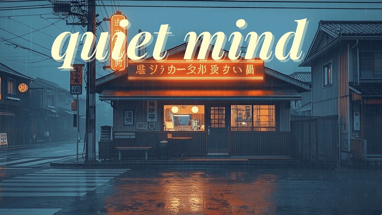Quiet Mind Tonight - Rain Lofi for Sleep & Healing - YouTube