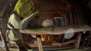 Shrek At 10000% Speed But The Hallelujah Scene Is Normal Speed And Reversed