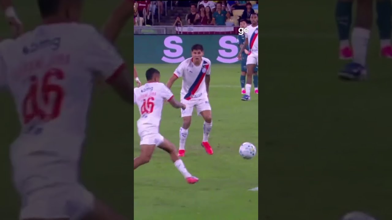 SALVOU EM CIMA DA LINHA! | #shorts | ge.globo
