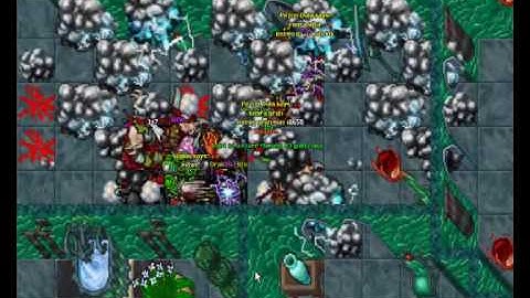 TibiaNation.net - Running all floors in the Wrath of the Emperor Quest [Tibia] - Part 1