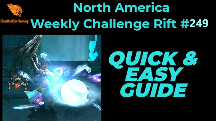 Diablo 3: NA Challenge Rift #249 - Quick & Easy Guide - Maps & Everything you need for a quick time!