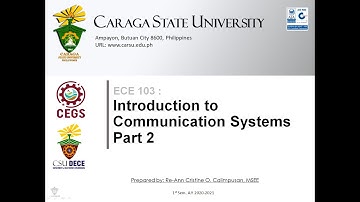 Noise and Communication part 1