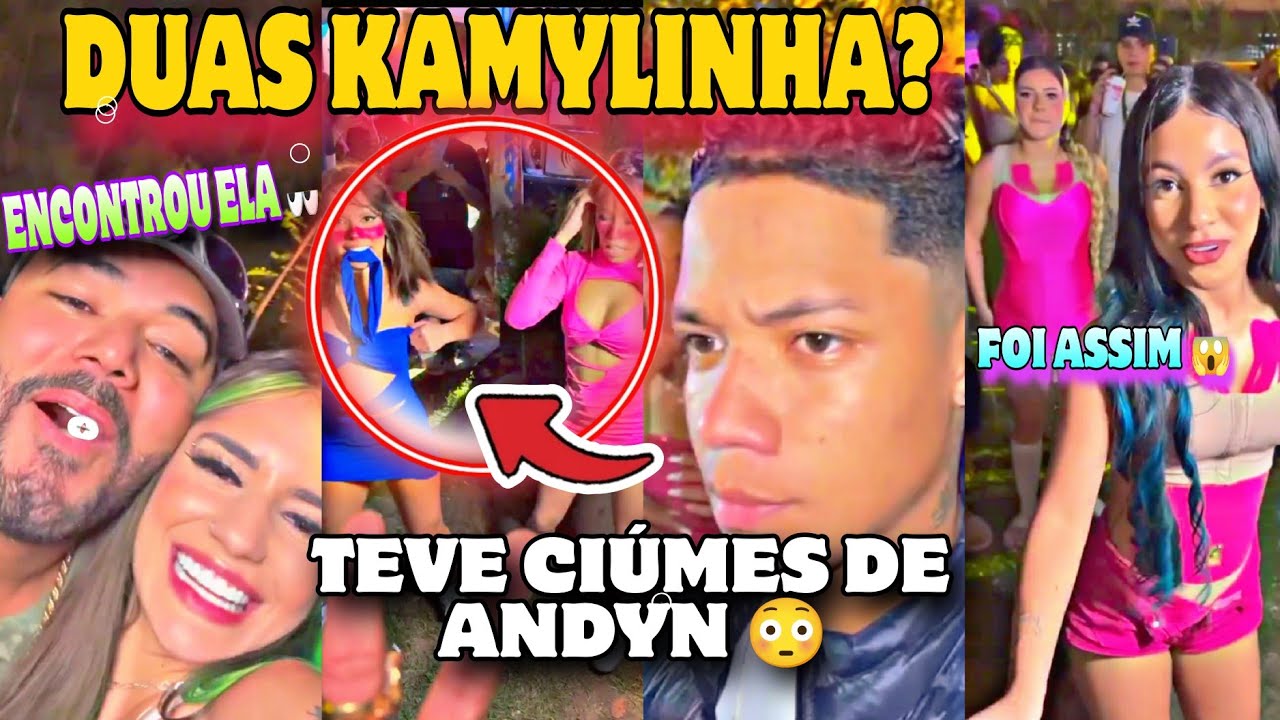 KAMYLINHA ENCONTROU SUA IRMÃ GÊMEA NA FESTA+ ANDYN FICOU COM CIÚMES+ DANYNHA E DAY FORAM ASSIM😳😱