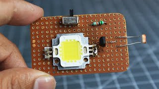 How to make a simple LDR darkness sensor