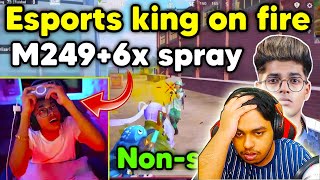 WORLD's RANK 1 M416 + 6x Spray Jonathan Gaming BEST Moments in PUBG Mobile