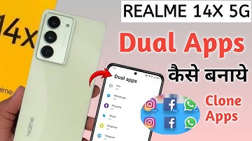 Realme 14x 5g Dual App Setting/ How to Create Dual Apps in Realme 14x 5g