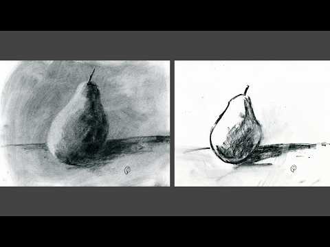 Different approaches to drawing - a very brief introduction to tonal drawing