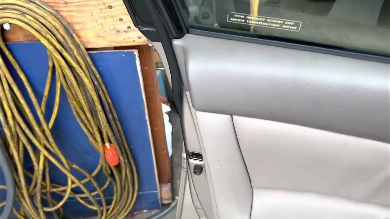 Toyota Camry door lock actuator replacement YouTube