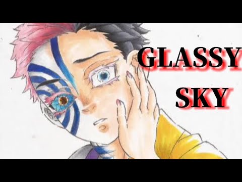 【静止画MAD】鬼滅の刃×GLASSY SKY