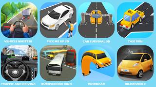 Vehicle Masters,Pick Me Up 3D,Dr.Driving 2,Wormcar,Traffic And Driving Simlator,Car Survival 3D... screenshot 2