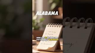10 Interesting facts about Alabama. #alabama #facts #ushistory #funfacts