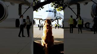 Golden Retriever Rescue Hero Dog Saves Passengers From Plane Explosion #goldenretriever #dog #rescue