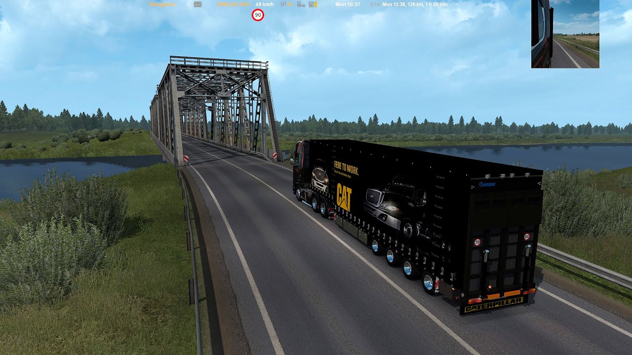 ETS2 1.37.1.6s DLC Combo map [Latvia] Riga - Liepaja | 1440p