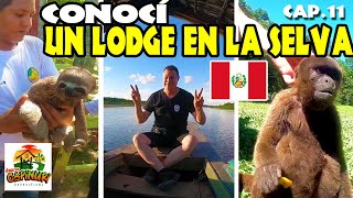 Iquitos Perú DORMÍ EN LA SELVA! 🙉🕷️🪱