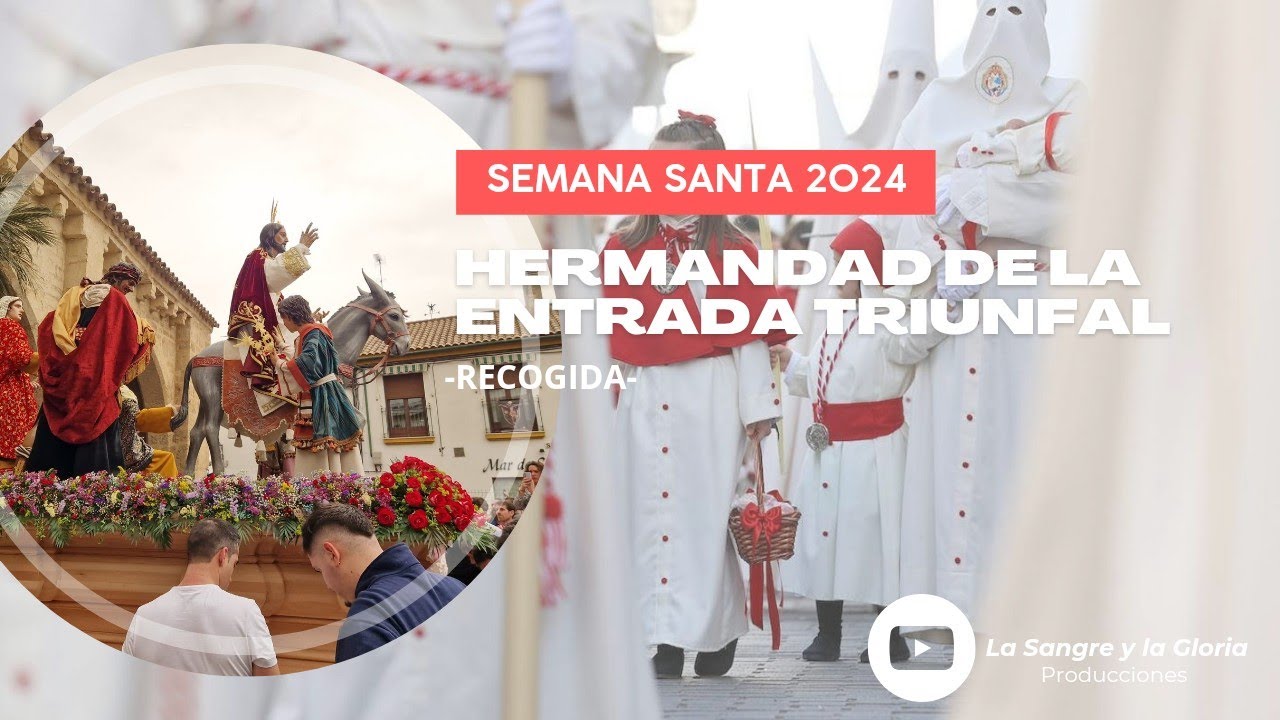 RECOGIDA Borriquita (Entrada Triunfal) Córdoba 2024 Semana Santa