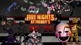 playing 50/20 UCN fnaf #fnaf #live #horror #gaming #relfex #livegaming #livestream