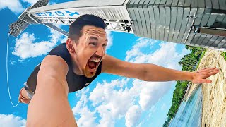 I went Bungee Jumping in Singapore and it was... TERRIFYING!