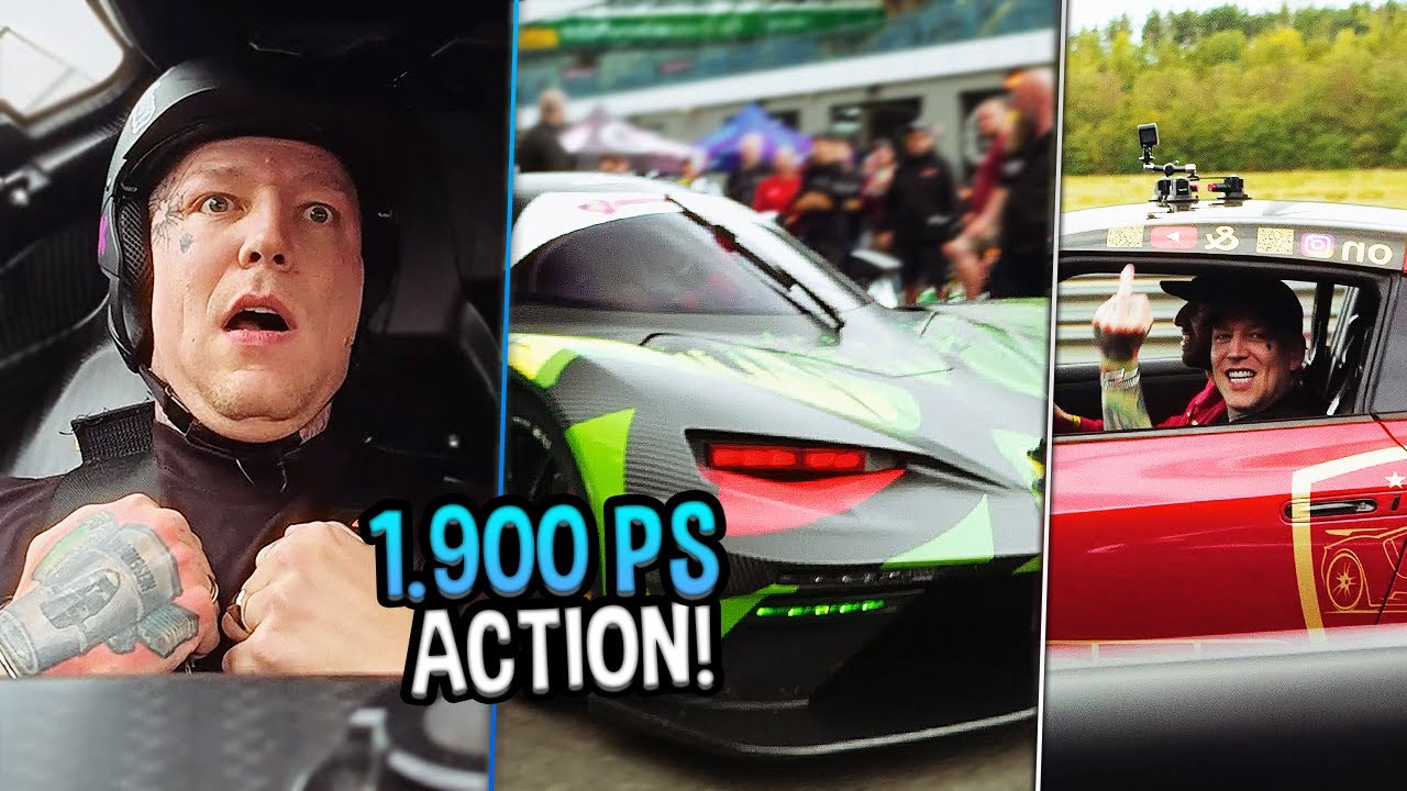 1.900 PS AUTO & 360 KM/H auf der RENNSTRECKE! 😱 Eskalation am Lausitzring 🏁 | MontanaBlack VLOG
