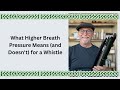 What Higher Breath Pressure Means (and Doesn't) for a Whistle