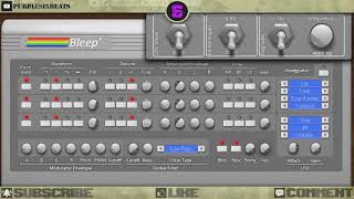 🤖 Bleep || Free 8 bit VST Plugin || Synthesizer