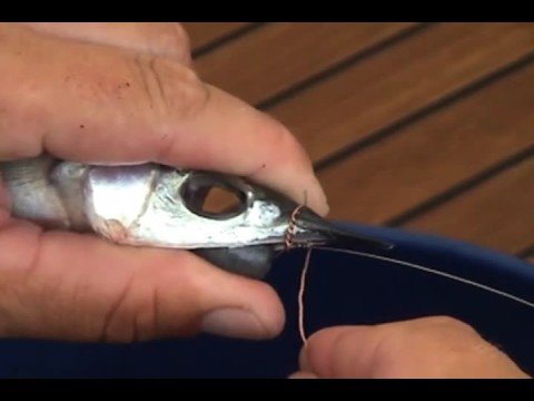 Fishing Info: how to rig chin weighted Ballyhoo