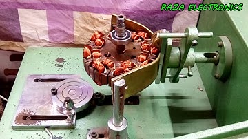 Ceiling fan rewinding formula \ winding machine complete details in Urdu hindi
