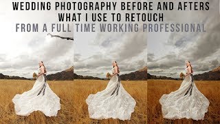 Wedding Photography | Before and after Photoshop Retouching Wedding Photos screenshot 2