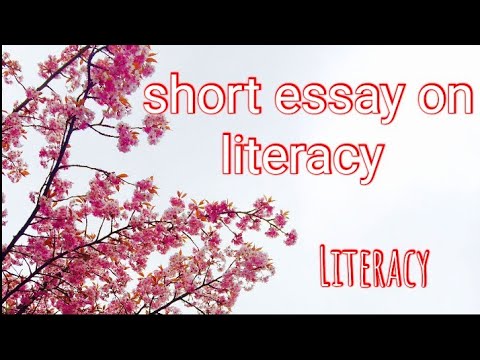 essay on literacy meaning