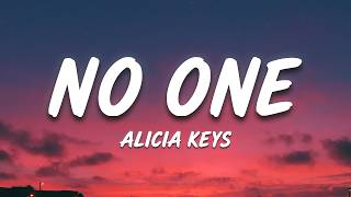 Alicia Keys - No One (lyrics)