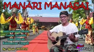 Instrumen Music Guitar Acoustic Manari Manasai Lagu Daerah Kalteng