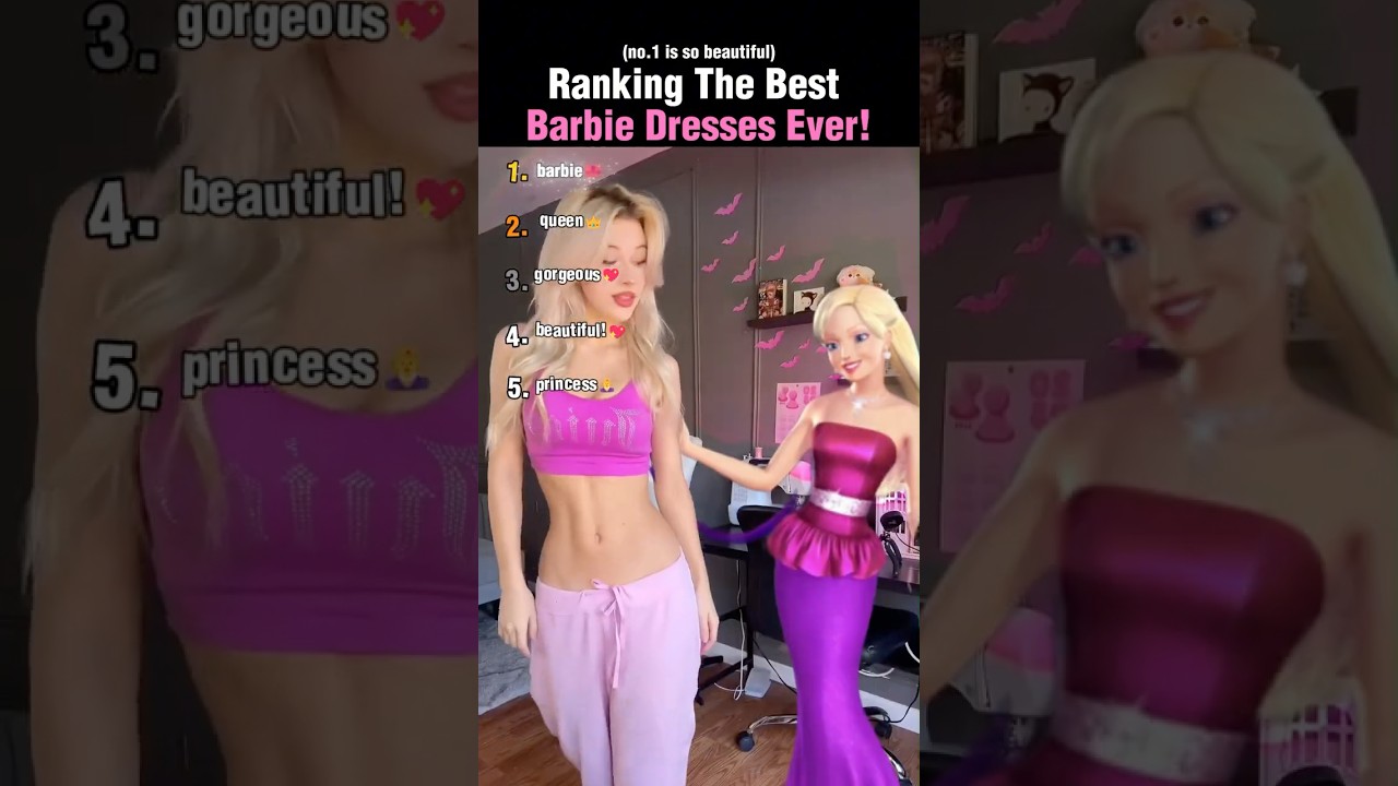 Рейтинг ЛУЧШИХ платьев для Барби! 