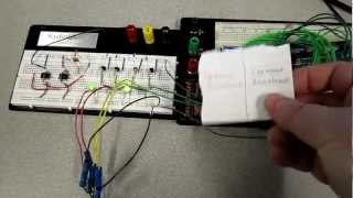 Touch Screen with a Stepper Motor