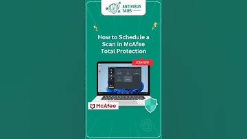 How to schedule a scan in McAfee Total Protection? #schedule #scan  #mcafeetotalprotection #mcafee